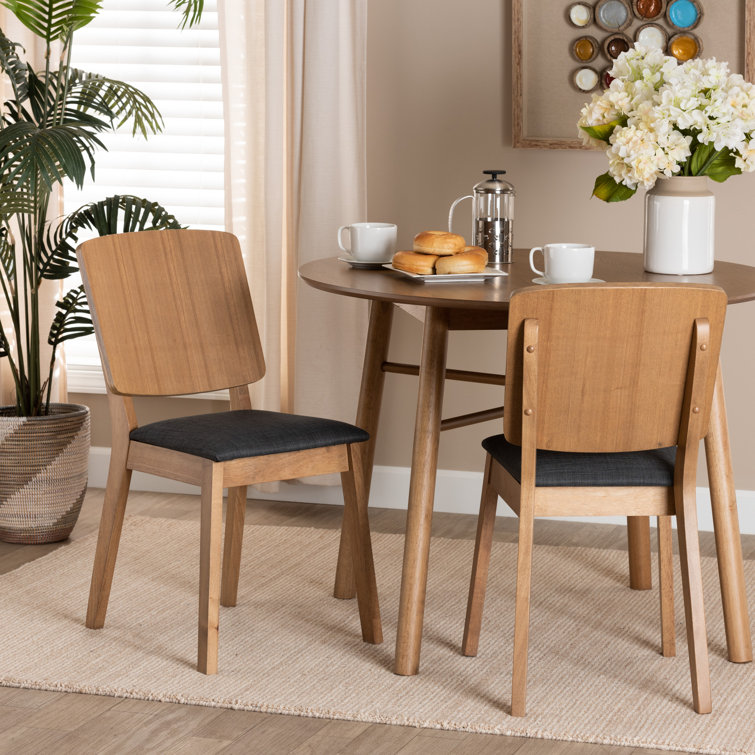 Small oak dining online chairs